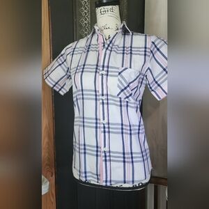 Golden Oxi Boys Plaid Shirt